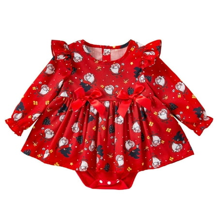 Baby Girls Print Christmas Santa Spring Summer Long Sleeve Bow Tie Romper Bodysuit Dress Clothes Infant Long Sleeve Clothes Baby Boy Onesies 3-6 Months Cute Baby Girl Stuff
Baby Girls Print Christmas Santa Spring Summer Long Sleeve Bow Tie Romper Bodysuit Dress Clothes Infant Long Sleeve Clothes Baby Boy Onesies 3-6 Months Cute Baby Girl Stuff
