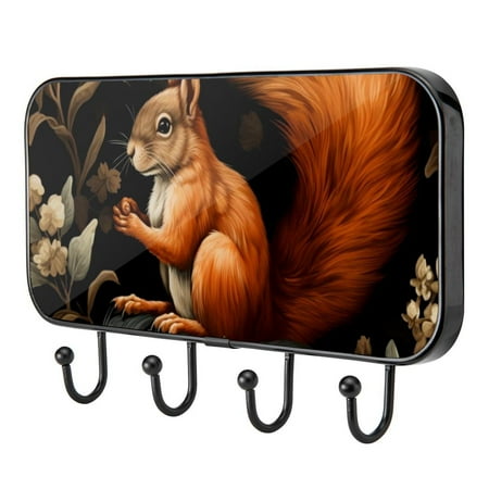 Cute Squirrel Self Adhesive Towel Coat Wood Iron Hooks for Home Keys Door Outdoor Home Improvement Utility Hook
Cute Squirrel Self Adhesive Towel Coat Wood Iron Hooks for Home Keys Door Outdoor Home Improvement Utility Hook