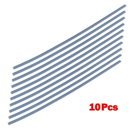 10Pcs T-Solder Iron Tip Hot Press Rubber Cable for Electronics LCD Screen Repair