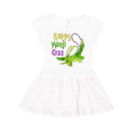 Inktastic Happy Mardi Gras Cute Alligator with Beads Gift Toddler Girl Dress
Inktastic Happy Mardi Gras Cute Alligator with Beads Gift Toddler Girl Dress