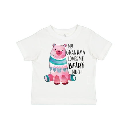Inktastic My Grandma Loves Me Beary Much with Cute Bear Gift Toddler Boy or Toddler Girl T-Shirt
Inktastic My Grandma Loves Me Beary Much with Cute Bear Gift Toddler Boy or Toddler Girl T-Shirt