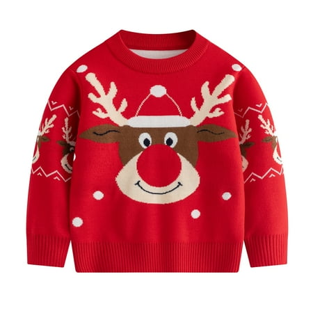 GYRATEDREAM Little Boys Girls Ugly Christmas Sweater Crewneck Knit Cute Pullover 3-7T
GYRATEDREAM Little Boys Girls Ugly Christmas Sweater Crewneck Knit Cute Pullover 3-7T