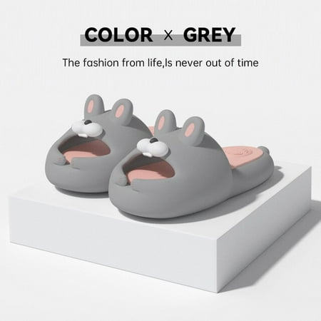 PIKADINGNIS Cute Cartoon Rabbit Modeling Slippers Woman Thick Soled Non Slip Summer Outdoor Slides EVA Non Slip Breathable Bathroom Shoes
PIKADINGNIS Cute Cartoon Rabbit Modeling Slippers Woman Thick Soled Non Slip Summer Outdoor Slides EVA Non Slip Breathable Bathroom Shoes