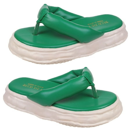 huanledash 1 Pair Women Slippers Candy Color Non-Slip Rubber Bright Color Open Toe Sandals for Daily Wear
huanledash 1 Pair Women Slippers Candy Color Non-Slip Rubber Bright Color Open Toe Sandals for Daily Wear