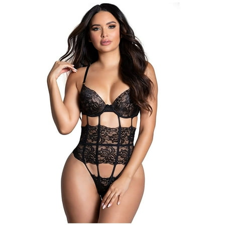 Mrat Lingerie Sets High Waist Bra and Panty Set Fashion Women Deep V-sleeve Racy Bodysuit Spice Suit Temptation Underwear Sheer Lingerie Bra and Panty
Mrat Lingerie Sets High Waist Bra and Panty Set Fashion Women Deep V-sleeve Racy Bodysuit Spice Suit Temptation Underwear Sheer Lingerie Bra and Panty