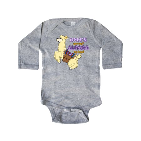 Inktastic Oma s You Say ALPACA my Bags with Cute Jumping Alpaca Gift Baby Boy or Baby Girl Long Sleeve Bodysuit
Inktastic Oma s You Say ALPACA my Bags with Cute Jumping Alpaca Gift Baby Boy or Baby Girl Long Sleeve Bodysuit
