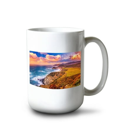 15 fl oz Ceramic Mug California The Colorful Coast Dishwasher & Microwave Safe
15 fl oz Ceramic Mug California The Colorful Coast Dishwasher & Microwave Safe