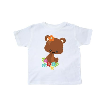 Inktastic Spring Animals Cute Bear Bear With Flowers Gift Toddler Boy or Toddler Girl T-Shirt
Inktastic Spring Animals Cute Bear Bear With Flowers Gift Toddler Boy or Toddler Girl T-Shirt