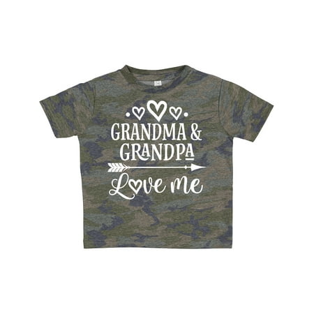 Inktastic Grandma Grandpa Love Me Grandchild Gift Toddler Boy or Toddler Girl T-Shirt 
Inktastic Grandma Grandpa Love Me Grandchild Gift Toddler Boy or Toddler Girl T-Shirt