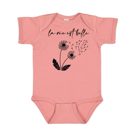 Inktastic La vie est belle with Dandelion Gift Baby Boy or Baby Girl Bodysuit
Inktastic La vie est belle with Dandelion Gift Baby Boy or Baby Girl Bodysuit