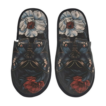 Silkie Midnight Butterfly Floral Dream Slippers for women and Men House Shoes for Unisex Indoor House Shoes-Medium
Silkie Midnight Butterfly Floral Dream Slippers for women and Men House Shoes for Unisex Indoor House Shoes-Medium