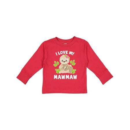 Inktastic Cute Sloth I Love My Mawmaw with Green Leaves Gift Toddler Boy or Toddler Girl Long Sleeve T-Shirt
Inktastic Cute Sloth I Love My Mawmaw with Green Leaves Gift Toddler Boy or Toddler Girl Long Sleeve T-Shirt