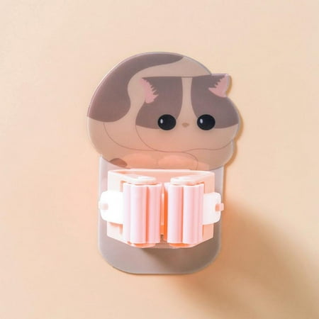 Bathroom Punchless Cartoon Mop Hook Strong Self-Adhesive Mop Clip Broom Storage Sticky Hook Bathroom Mop Rack Home Supplies
Bathroom Punchless Cartoon Mop Hook Strong Self-Adhesive Mop Clip Broom Storage Sticky Hook Bathroom Mop Rack Home Supplies
