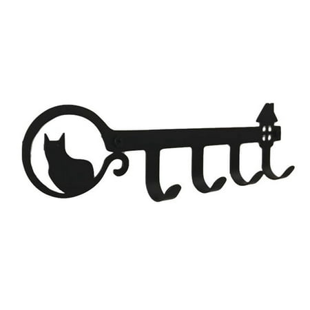 PWFE 1PC Cat and Dog Decorative Wall Mounted Iron Key Holder 11 inch with 4 Key Hooks Organizer for Car or House Keys Key Rack with Screws
PWFE 1PC Cat and Dog Decorative Wall Mounted Iron Key Holder 11 inch with 4 Key Hooks Organizer for Car or House Keys Key Rack with Screws