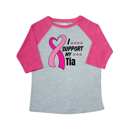 Inktastic Breast Cancer Awareness I Support My Tia with Pink Ribbon Gift Toddler Boy or Toddler Girl T-Shirt
Inktastic Breast Cancer Awareness I Support My Tia with Pink Ribbon Gift Toddler Boy or Toddler Girl T-Shirt