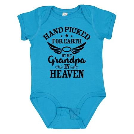 Inktastic Handpicked for Earth by My Grandpa in Heaven Angel Wings Gift Baby Boy or Baby Girl Bodysuit
Inktastic Handpicked for Earth by My Grandpa in Heaven Angel Wings Gift Baby Boy or Baby Girl Bodysuit