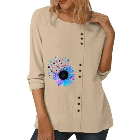 Pianpianzi over Shoulder Shirt Shirts for Women Work Petite Pajamas Tops Women Women Dandelion Print Crew Neck Shirt Long Sleeve Cotton Linen TShirt Autumn Loose Fit Casual Top
Pianpianzi over Shoulder Shirt Shirts for Women Work Petite Pajamas Tops Women Women Dandelion Print Crew Neck Shirt Long Sleeve Cotton Linen TShirt Autumn Loose Fit Casual Top