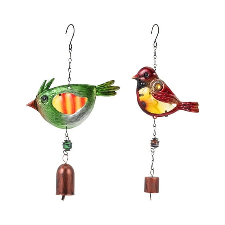 HOMEMAXS 2pcs Iron Art Painted Bird Bell Pendant Decorative Bird Bell Hanging Peadant
HOMEMAXS 2pcs Iron Art Painted Bird Bell Pendant Decorative Bird Bell Hanging Peadant