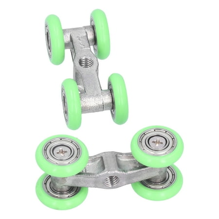 Roller Wheel Runner U-Shaped 4-Wheel Wheel Pulleys For Kitchen Door For Bathroom Door For Study Door