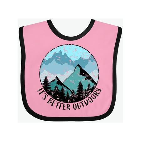 Inktastic It s Better Outdoors Mountains in Blue Distressed Gift Baby Boy or Baby Girl Bib
Inktastic It s Better Outdoors Mountains in Blue Distressed Gift Baby Boy or Baby Girl Bib