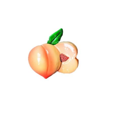Funny Lifelike Resin Fruit Shape Cute Wonderful Gift Room Decoration Office Magnets Fridge Magnet Whiteboard Magnet PEACH
Funny Lifelike Resin Fruit Shape Cute Wonderful Gift Room Decoration Office Magnets Fridge Magnet Whiteboard Magnet PEACH