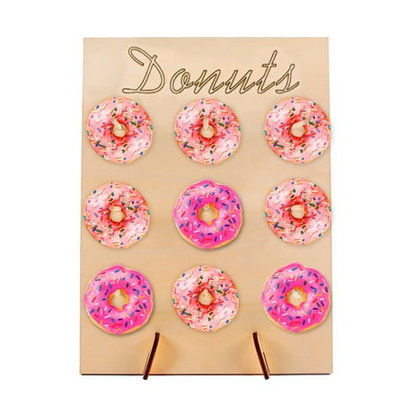 Wooden Doughnut Rack for Wedding Supplies Birthday Party Shower Household Decoration
Wooden Doughnut Rack for Wedding Supplies Birthday Party Shower Household Decoration