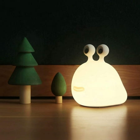 WOVTE Home Night Lights for Kids USB Rechargeable Lamps Cute Slug Night Light ABS+PC Bedside Lamp for Breastfeeding Touch Control&Timer Setting Big Eyes
WOVTE Home Night Lights for Kids USB Rechargeable Lamps Cute Slug Night Light ABS+PC Bedside Lamp for Breastfeeding Touch Control&Timer Setting Big Eyes