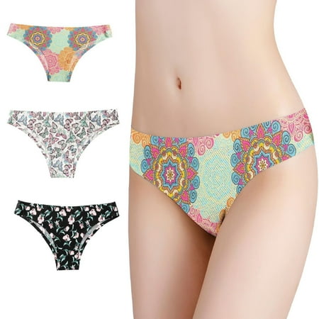 qolati Women s Floral Print Low Waist Underwear Soft Comfortable Bikini Panties Sexy Stretch Thongs Briefs
qolati Women s Floral Print Low Waist Underwear Soft Comfortable Bikini Panties Sexy Stretch Thongs Briefs