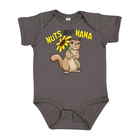 Inktastic Nuts About Nana Cute Chipmunk with Sunflower Gift Baby Boy or Baby Girl Bodysuit
Inktastic Nuts About Nana Cute Chipmunk with Sunflower Gift Baby Boy or Baby Girl Bodysuit