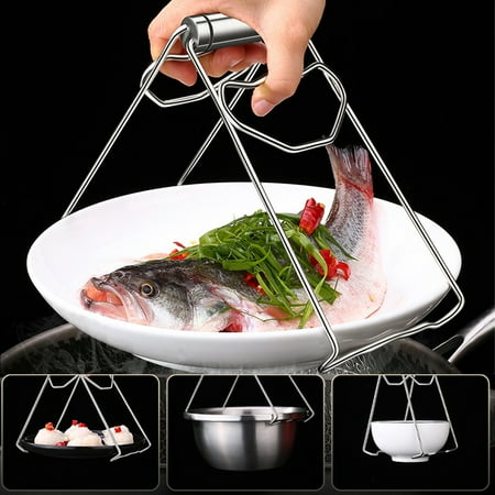 Cheers.US Kitchen Folding Hot Dish Plate Clip Plate Tongs Bowl Clips Pan Dish Gripper Clips Hot Plate or Bowls Clamp Holder Tong for Kitchen Home Restaurant Cooking
Cheers.US Kitchen Folding Hot Dish Plate Clip Plate Tongs Bowl Clips Pan Dish Gripper Clips Hot Plate or Bowls Clamp Holder Tong for Kitchen Home Restaurant Cooking