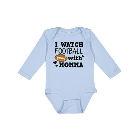 Inktastic I Watch Football with My Momma Gift Baby Boy Long Sleeve Bodysuit
Inktastic I Watch Football with My Momma Gift Baby Boy Long Sleeve Bodysuit