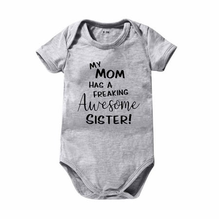 Summer Savings Clearance! Dezsed Toddler Baby Clothes Summer Girls Boys Short Sleeve Letter Print T-Shirt Jumpsuit Romper Cotton Baby Outfit
Summer Savings Clearance! Dezsed Toddler Baby Clothes Summer Girls Boys Short Sleeve Letter Print T-Shirt Jumpsuit Romper Cotton Baby Outfit