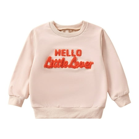 SXcggal Autumn Winter Toddler Boys Girls Long Sleeve Letter Prints Hoodie Tops Pullover Casual Sports Outwear For Children Clothes Fashionable Handsome Comfortable Boys Clothing
SXcggal Autumn Winter Toddler Boys Girls Long Sleeve Letter Prints Hoodie Tops Pullover Casual Sports Outwear For Children Clothes Fashionable Handsome Comfortable Boys Clothing
