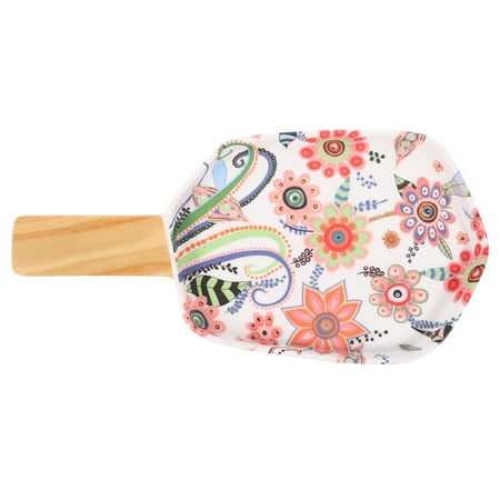 Melamine Serving Plates with Handle Dessert Dishes Unbreakable Baking Plates