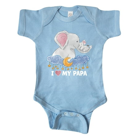 Inktastic I Love My Papa Cute Elephants with Moon and Stars Gift Baby Boy or Baby Girl Bodysuit
Inktastic I Love My Papa Cute Elephants with Moon and Stars Gift Baby Boy or Baby Girl Bodysuit