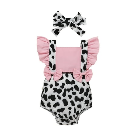 Toddler Baby Girls Climbing Clothes Kids Fashion Cute Short Sleeves Leopard Prints Romper Jumpsuit Hairband Cloths For 3-6 Months
Toddler Baby Girls Climbing Clothes Kids Fashion Cute Short Sleeves Leopard Prints Romper Jumpsuit Hairband Cloths For 3-6 Months