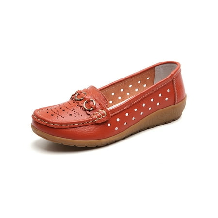 SIMANLAN Womens Casual Shoes Hollow Out Flats Slip On Loafers Ladies Buckle Decor Walking Shoe Women Wedge Orange Hollow Out 7.5
SIMANLAN Womens Casual Shoes Hollow Out Flats Slip On Loafers Ladies Buckle Decor Walking Shoe Women Wedge Orange Hollow Out 7.5