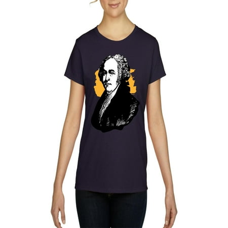 John Adams American President Women's Short Sleeve T-Shirt