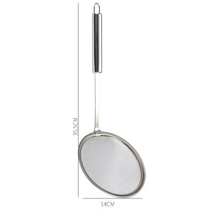Stainless Steel Mesh Strainer Tea Skimmer Sieve Mesh With Hanger Loose Filter 14 Inches Oil Trap
Stainless Steel Mesh Strainer Tea Skimmer Sieve Mesh With Hanger Loose Filter 14 Inches Oil Trap