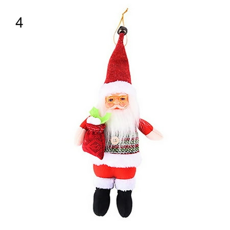 Opolski Eye-catching Doll Pendant Lightweight Fabric Santa Claus Shape Plush Toy Ornament for Party
Opolski Eye-catching Doll Pendant Lightweight Fabric Santa Claus Shape Plush Toy Ornament for Party