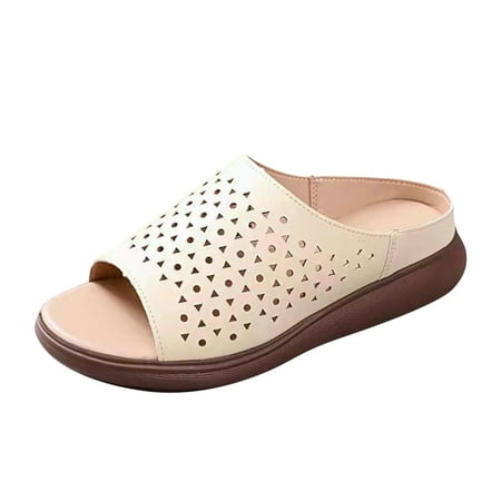 Slippers For Women Sandals For Women Ladies Fashion Solid Flat Slippers Sandals Casual Shoes Pu Beige 39
Slippers For Women Sandals For Women Ladies Fashion Solid Flat Slippers Sandals Casual Shoes Pu Beige 39