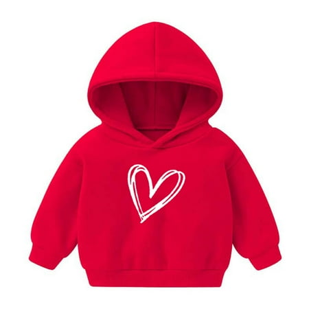 Lovskoo 2-7 Years Baby Clothes Toddler Baby Boy s Girl s Hoodie Children s Casual Heart Print Sweatshirt for The Baby Gift Red
Lovskoo 2-7 Years Baby Clothes Toddler Baby Boy s Girl s Hoodie Children s Casual Heart Print Sweatshirt for The Baby Gift Red