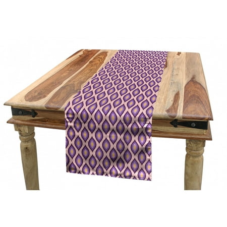 Abstract Table Runner Retro Vertical Striped Oval Leaf Shapes in Symmetric Plumage Art Pattern Dining Room Kitchen Rectangular Runner 3 Sizes by Ambesonne
Abstract Table Runner Retro Vertical Striped Oval Leaf Shapes in Symmetric Plumage Art Pattern Dining Room Kitchen Rectangular Runner 3 Sizes by Ambesonne