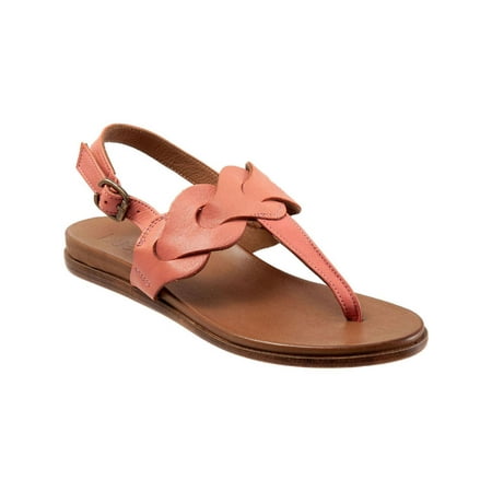 

Bueno Womens Whitney Open-toe Leather Thong Sandals
