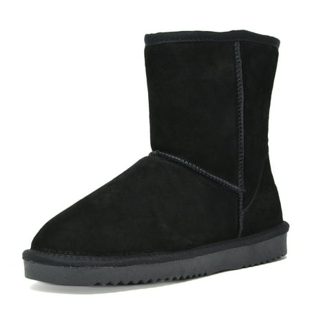 Dream Pairs Women s Winter Comfort Suede Mid Calf Boots Faux Fur Warm Snow Boots SHORTY_NEW BLACK Size 9
Dream Pairs Women s Winter Comfort Suede Mid Calf Boots Faux Fur Warm Snow Boots SHORTY_NEW BLACK Size 9
