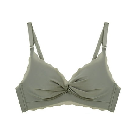 TOWED22 Wireless Bra For Women Women’s Lace Back Push Up Bra Front Closure T-Shirt Padded Bra Racerback Underwire Green
TOWED22 Wireless Bra For Women Women’s Lace Back Push Up Bra Front Closure T-Shirt Padded Bra Racerback Underwire Green