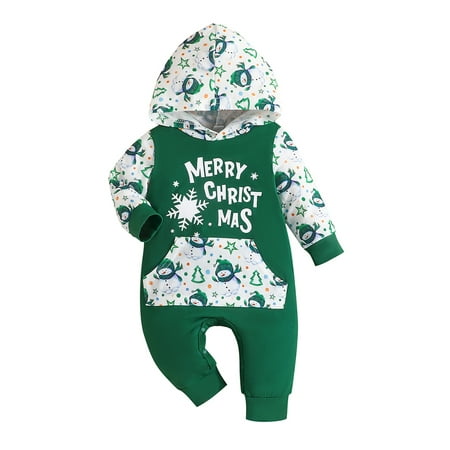 Taoocy Toddler Baby Boy Girl Sweatshirt Rompers Christmas Long Sleeve Hoodie Jumpsuit Newborn Clothes
Taoocy Toddler Baby Boy Girl Sweatshirt Rompers Christmas Long Sleeve Hoodie Jumpsuit Newborn Clothes