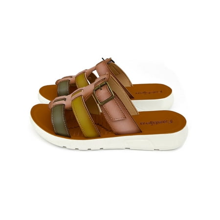 Lacyhop Women Flat Sandals Beach Slippers Three Strap Slide Sandal Walking Lightweight Slides Buckle Summer Shoes Green 6.5
Lacyhop Women Flat Sandals Beach Slippers Three Strap Slide Sandal Walking Lightweight Slides Buckle Summer Shoes Green 6.5