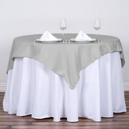 BalsaCircle 6 Pieces 54 x 54 Silver Square Polyester Tablecloths Table Cover Linens
BalsaCircle 6 Pieces 54 x 54 Silver Square Polyester Tablecloths Table Cover Linens
