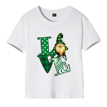 Toddler Girls Boys Irish Festival Summer Short Sleeve Prints T Shirt Tops for Children Clothes Soft T Shirts for Girls
Toddler Girls Boys Irish Festival Summer Short Sleeve Prints T Shirt Tops for Children Clothes Soft T Shirts for Girls